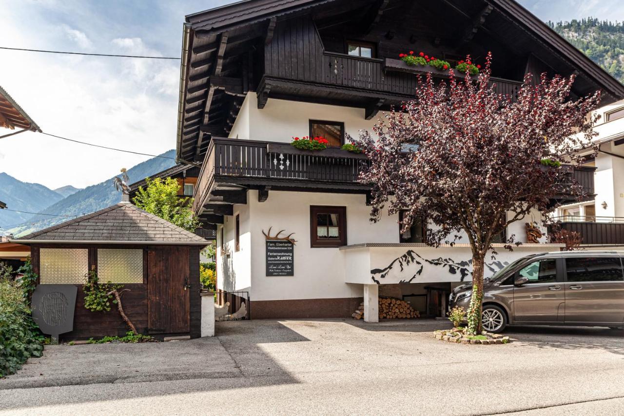 Ferienwohnung Galerie Kaiser Mayrhofen Buitenkant foto